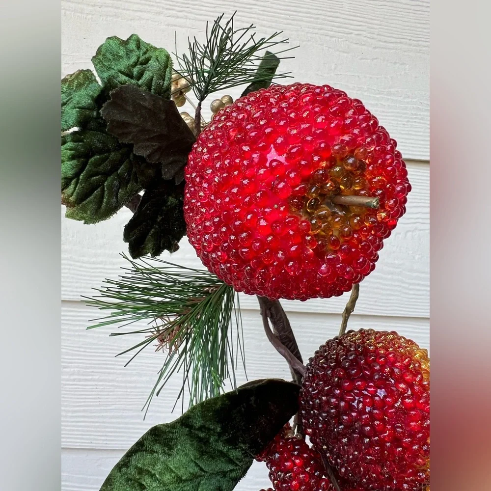 NWT MICHAEL’S BEADED FRUIT GARLAND.